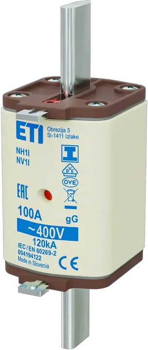 Attēls no NH1/I gG 100A/400V