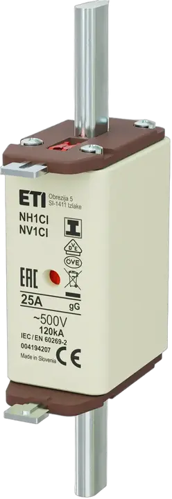 Attēls no NH1C/I gG 25A/500V