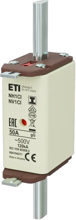 Attēls no NH1C/I gG 50A/500V
