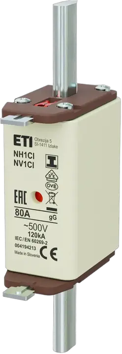 Attēls no NH1C/I gG 80A/500V