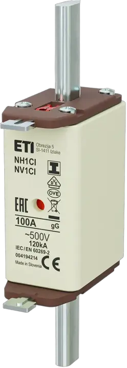 Attēls no NH1C/I gG 100A/500V