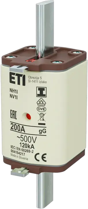 Attēls no NH1/I gG 200A/500V