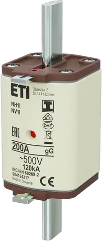NH1/I gG 200A/500V