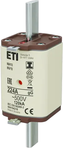 NH1/I gG 224A/500V