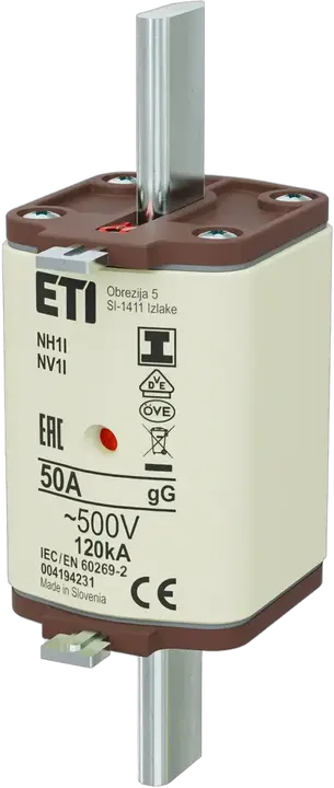 Attēls no NH1/I gG 50A/500V