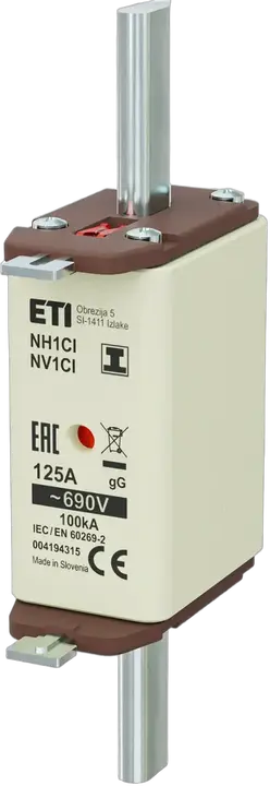 Attēls no NH1C/I gG 125A/690V