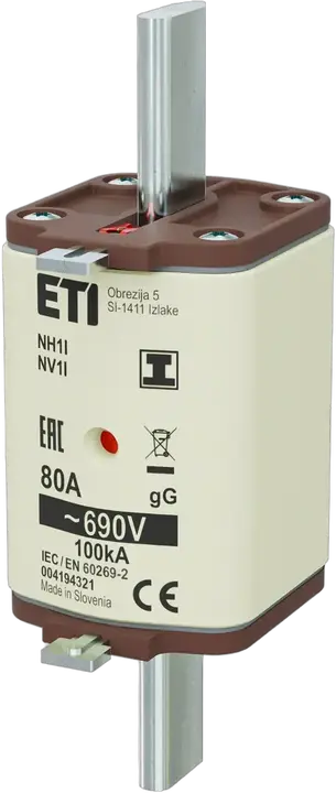 Attēls no NH1/I gG 80A/690V