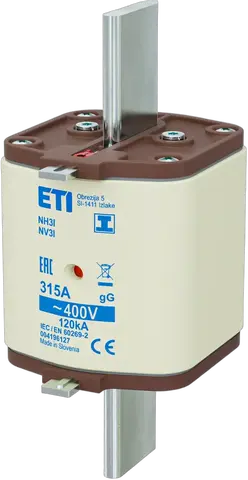 NH3/I gG 315A/400V