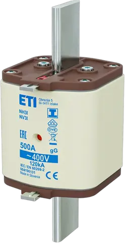 NH3/I gG 500A/400V
