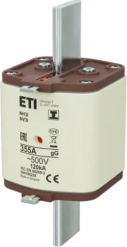 NH3/I gG 355A/500V