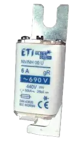 NHS00/80 UQ gR 10A/690V