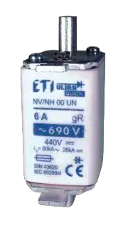 Attēls no NH0 UQ gR 25A/690V