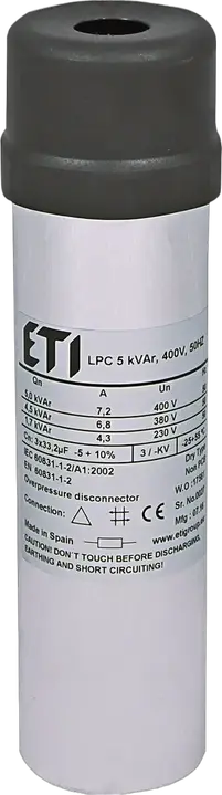 Attēls no LPC 5 kVAr, 400V, 50Hz