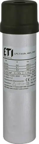 Attēls no LPC 5 kVAr, 440V, 50Hz