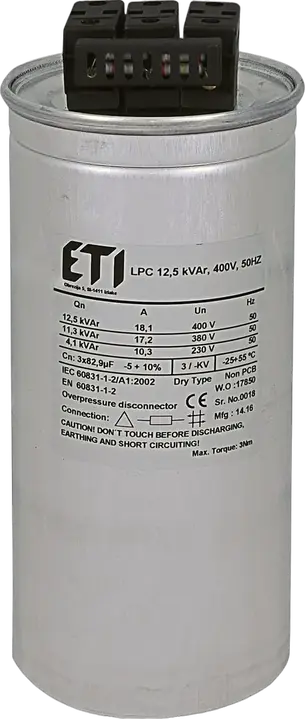 Attēls no LPC 12.5 kVAr, 400V, 50Hz