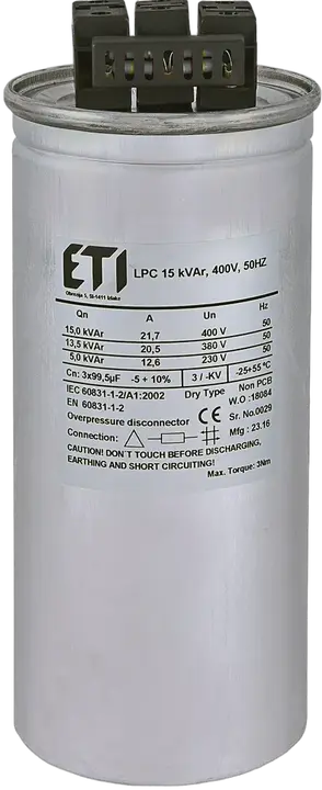 Attēls no LPC 15 kVAr, 400V, 50Hz