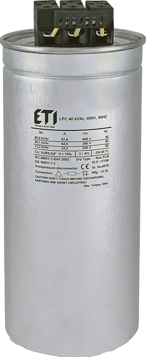 Attēls no LPC 40 kVAr, 400V, 50Hz