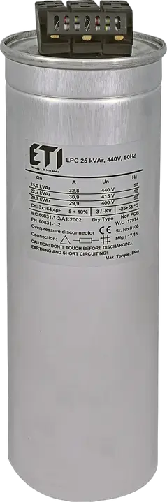 Attēls no LPC 10 kVAr, 440V, 50Hz