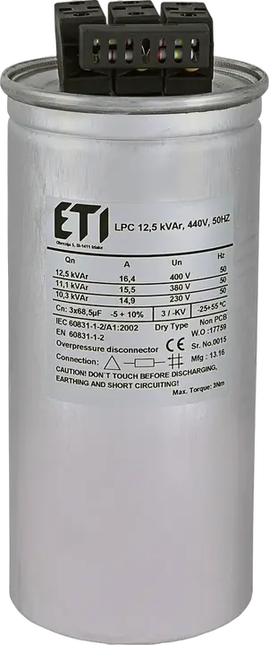 Attēls no LPC 12,5 kVAr, 440V, 50Hz