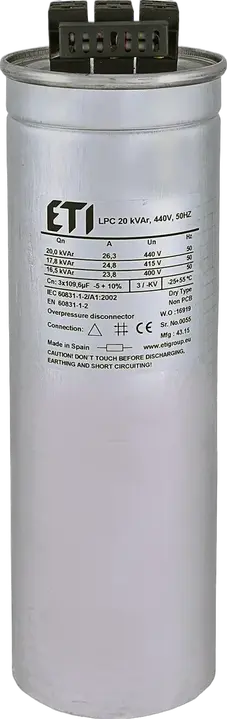 Attēls no LPC 20 kVAr, 440V, 50Hz