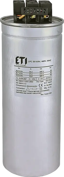 Attēls no LPC 30 kVAr, 440V, 50Hz