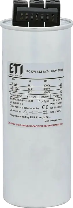 Attēls no LPC-DW 12.5 kVAr, 400V, 50HZ
