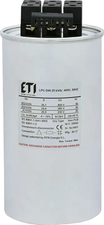 Attēls no LPC-DW 25 kVAr, 400V, 50HZ