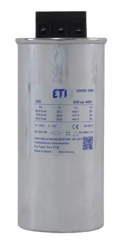 LPC-DW 7.5 kVAr, 440V, 50HZ