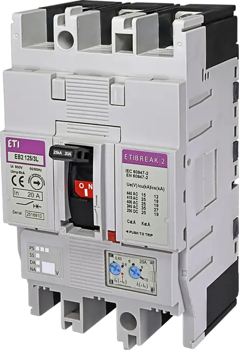 Attēls no EB2 125/3L 20A 3p
