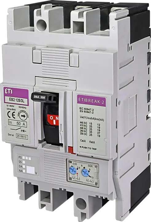 Attēls no EB2 125/3L 50A 3p