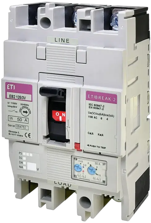 Attēls no EB2 125/3V 50A 3p 1100V
