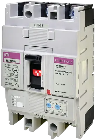 EB2 125/3V 100A 3p 1100V