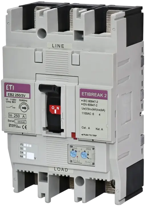 Attēls no EB2 250/3V 250A 3p 1100V