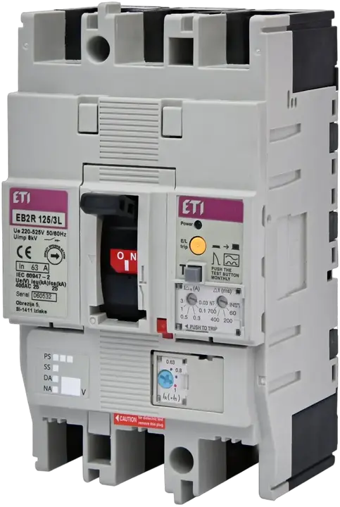 Attēls no EB2R 125/3L 63A 3P