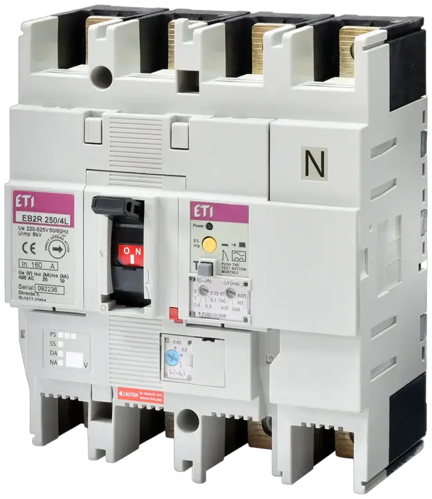 Attēls no EB2R 250/4L 160A 4P