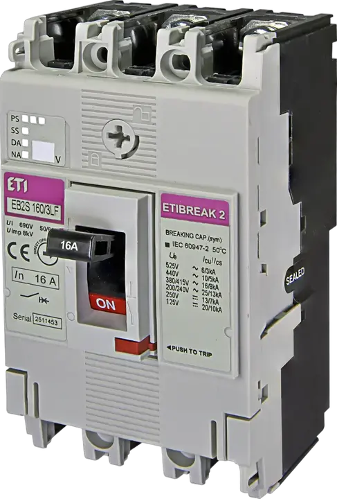 Attēls no EB2S 160/3LF 16A 3p