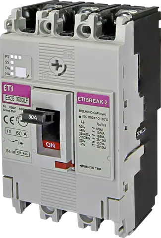 EB2S 160/3LF 50A 3p