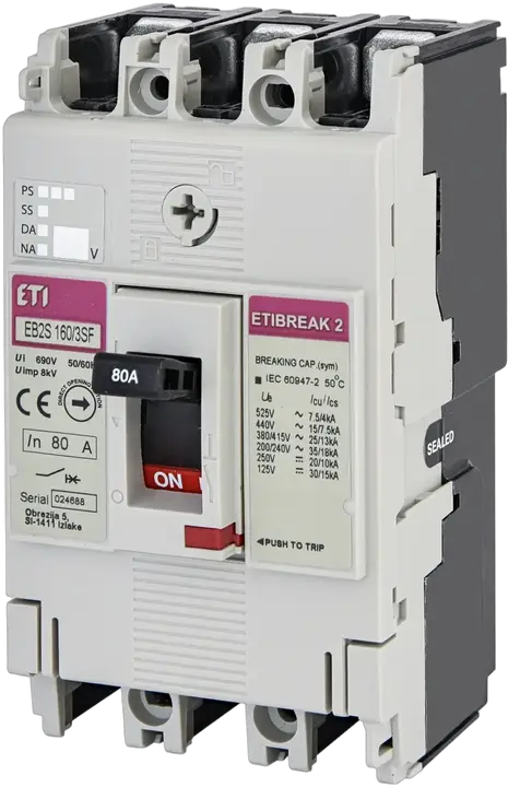 Attēls no EB2S 160/3SF 80A 3p