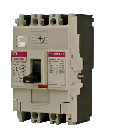 EB2S 160/3HF 50A 3p