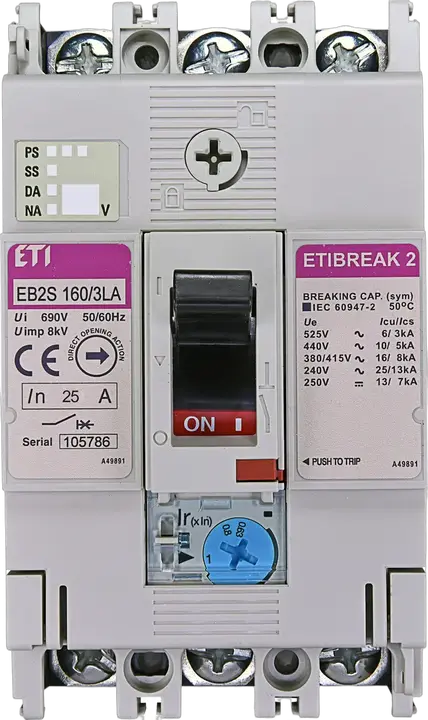 Attēls no EB2S 160/3LA 25A 3p