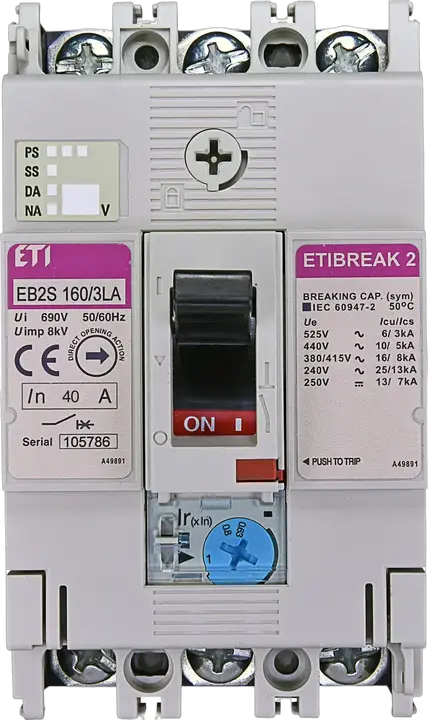 Attēls no EB2S 160/3LA 40A 3p