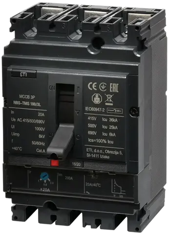 Attēls no NBS-TMS 100/3L  20A 3P