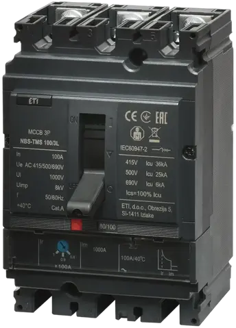 Attēls no NBS-TMS 100/3L 100A 3P