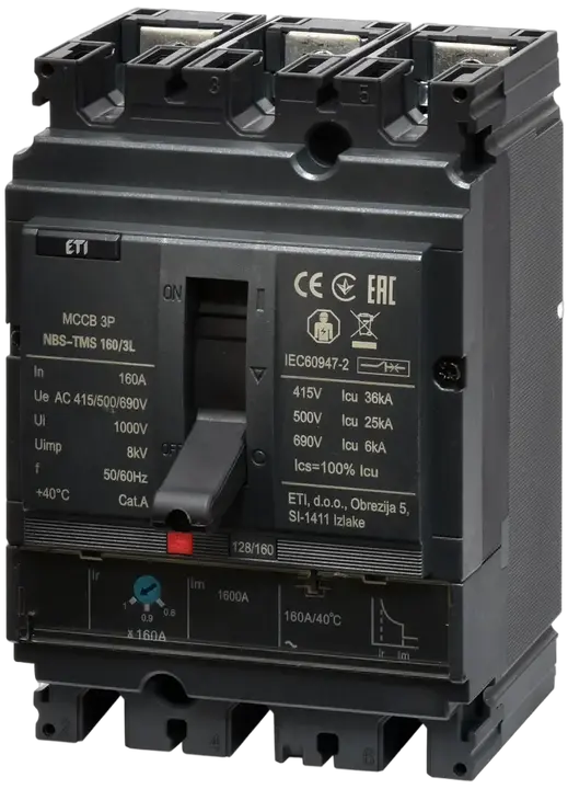 Attēls no NBS-TMS 160/3L 160A 3P