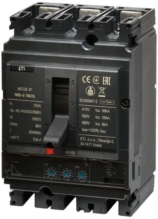 Attēls no NBS-E 100/3L 100A 3P