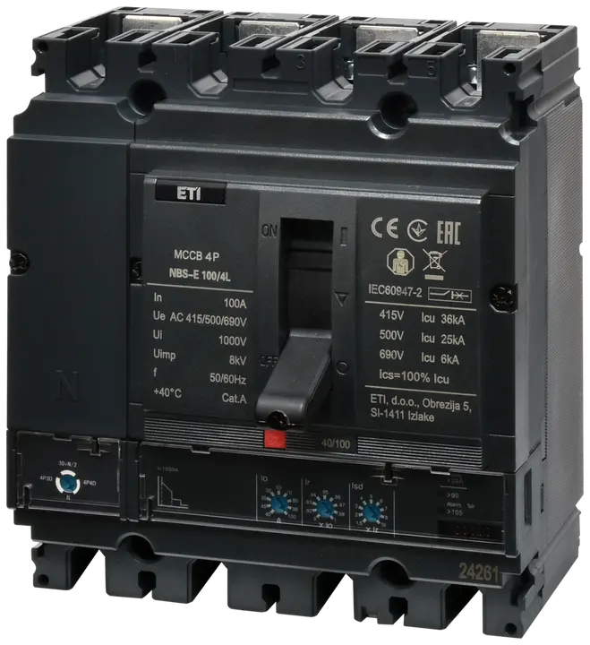 Attēls no NBS-E 100/4L 100A 4P