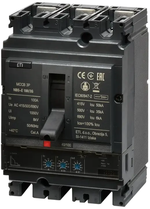 Attēls no NBS-E 100/3S 100A 3P