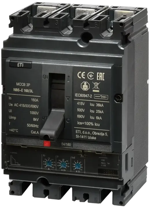Attēls no NBS-E 160/3L 160A 3P