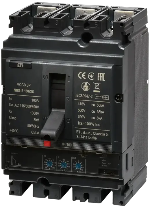 Attēls no NBS-E 160/3S 160A 3P