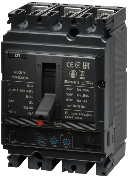 Attēls no NBS-E 250/3L 250A 3P